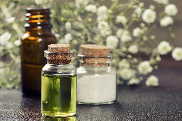 Massage Oil Blend for Dry & Sensitive Skin - Aromantic UK