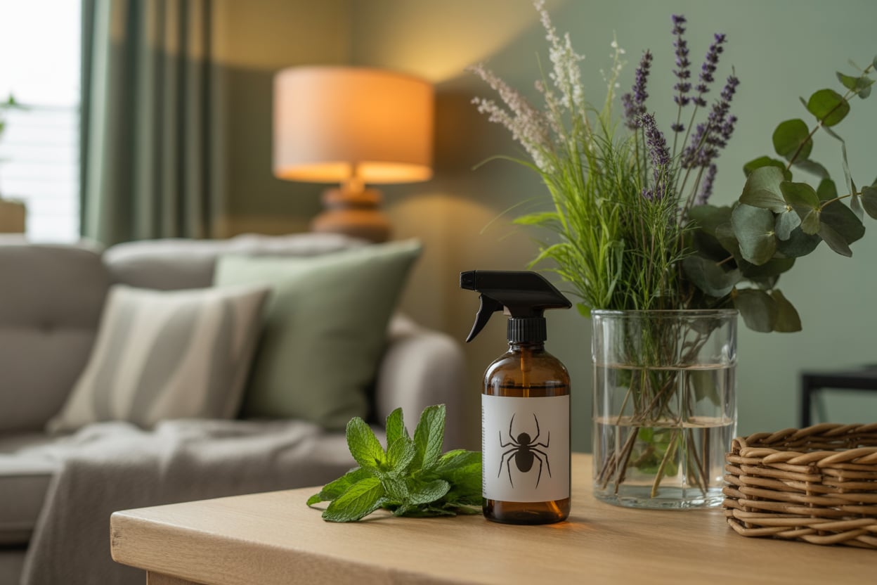 Natural Spider Repellent: How to Keep Spiders Out of Your Home with Essential Oils - Aromantic UK
