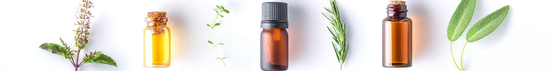 Photo of essential oil bottles