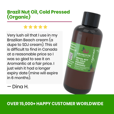 Organic Brazil Nut Oil - Aromantic UK