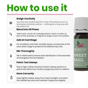 Sweet Basil Essential Oil - Aromantic UK