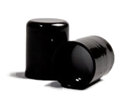 Cap, Black Screw Cap (to suit 50ml and 100ml PET bottles)