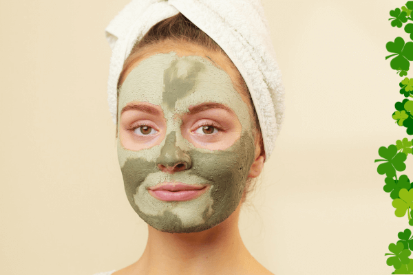 St Patricks Day Green Clay Face Mask Recipe