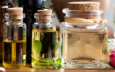 image of bottles containing rejuvenating skin oil