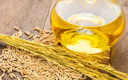 image of body oil with rice bran