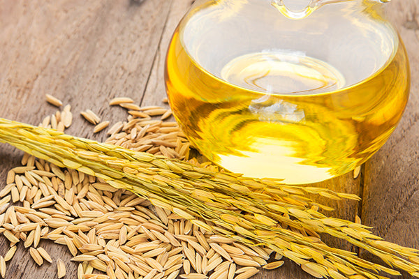 image of body oil with rice bran