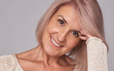 Image of Mature Woman With Sensitive Skin