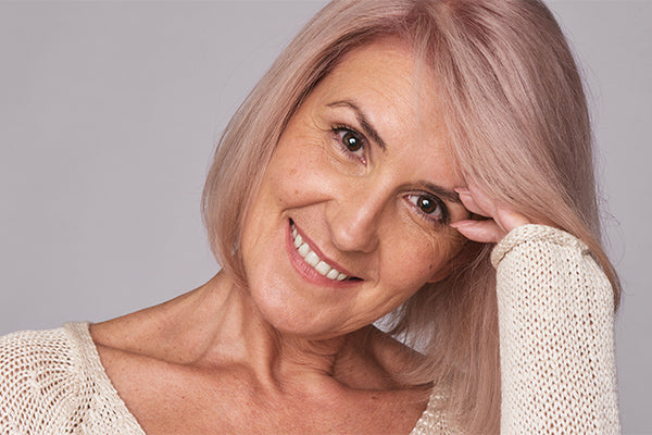 Image of Mature Woman With Sensitive Skin