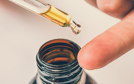 image of face serum in a pipette