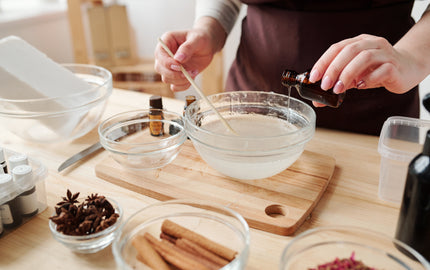 mixing aromatherapy oil