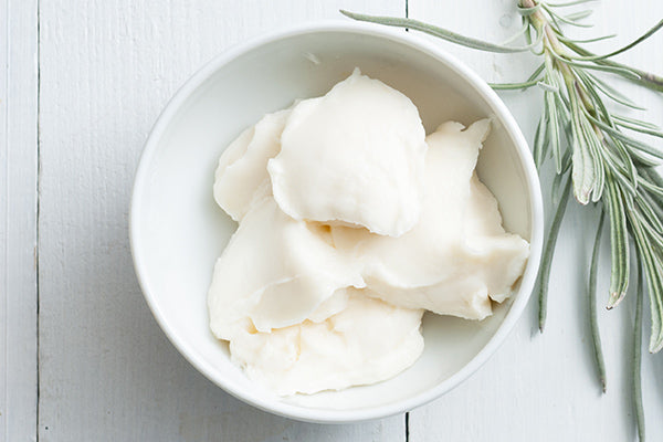 image of body butter in a plate