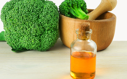 Image of broccoli seed oil for the instant dry skin relief 