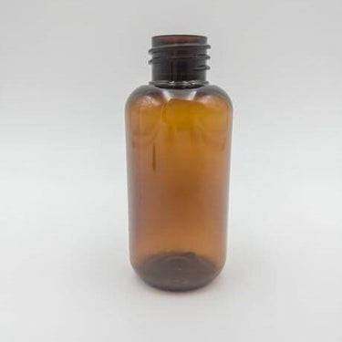 50 & 100ml Amber Plastic Bottle - 20/410 - Aromantic UK