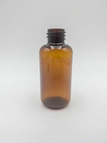 50 & 100ml Amber Plastic Bottle - 20/410 - Aromantic UK