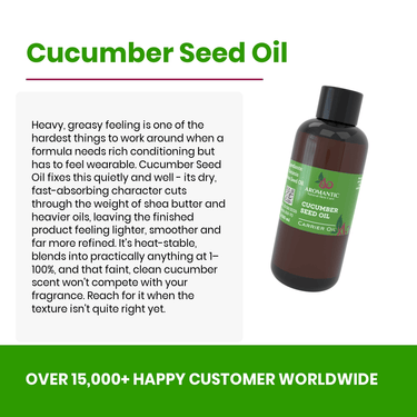 Cucumber Seed Oil - Aromantic UK