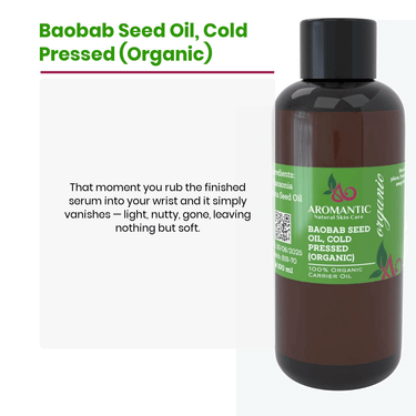 Organic Baobab Seed Oil - Aromantic UK