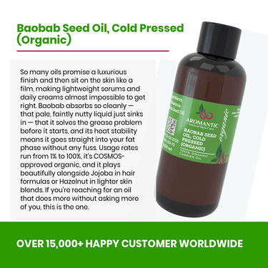 Organic Baobab Seed Oil - Aromantic UK