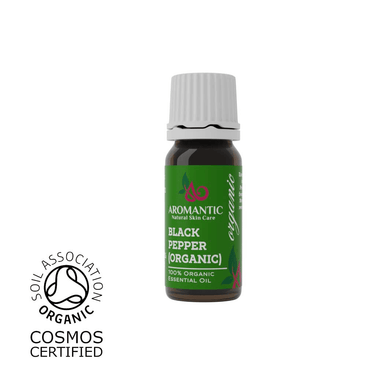 Organic Black Pepper Essential Oil - Aromantic UK