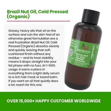 Organic Brazil Nut Oil - Aromantic UK