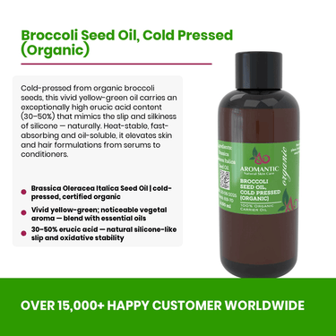 Organic Broccoli Seed Oil - Aromantic UK