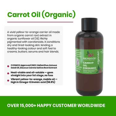 Organic Carrot Oil - Aromantic UK
