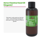 Organic Horse Chestnut Seed Oil - Aromantic UK
