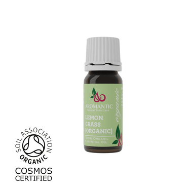 Organic Lemongrass Essential Oil - Aromantic UK