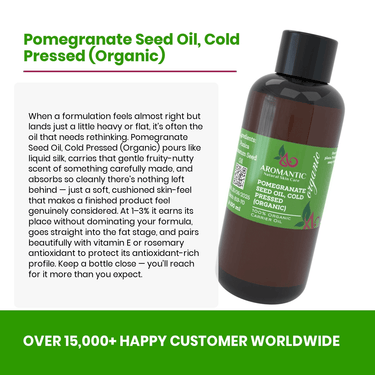 Organic Pomegranate Seed Oil - Aromantic UK
