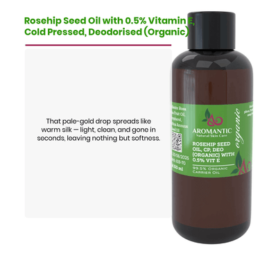Organic Rosehip Seed Oil - Aromantic UK