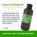 Organic Sesame Oil - Aromantic UK