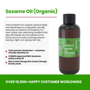 Organic Sesame Oil - Aromantic UK