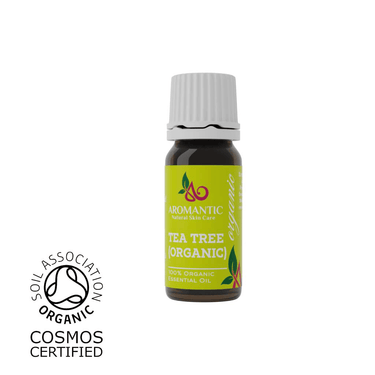 Organic Tea Tree Essential Oil - Aromantic UK