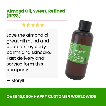 Sweet Almond Oil Refined (BP73) - Aromantic UK