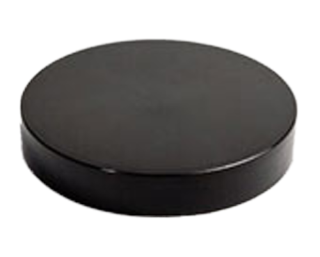 Cap, Black Polypropylene (PP) lid for only our 15ml clear glass jar
