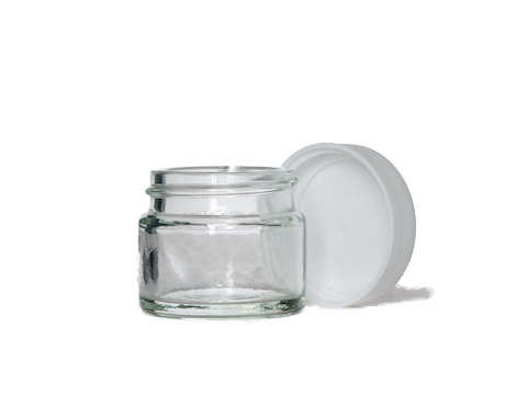 Jar, Clear Glass (15 ml)