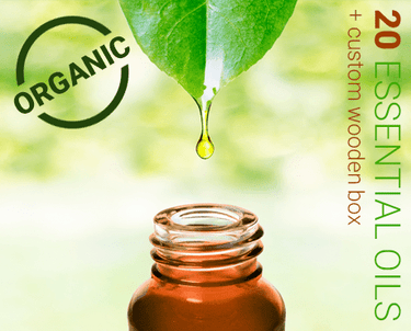 Aromatherapy Kit - 20 Organic Essential Oils - Aromantic UK