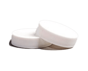 Cap, White PP Wadless lids for 15ml Clear Glass Jar - Aromantic UK