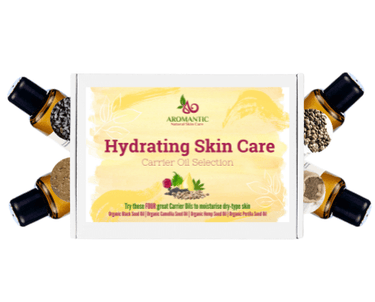 Hydrating Skin Care Carrier Oil Selection - Aromantic UK