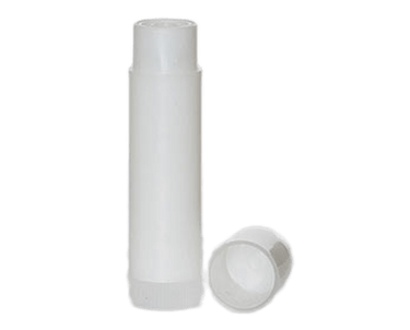 Lip Balm Cylinder, Semi Transparent Plastic (4.5 ml) - Aromantic UK