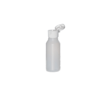 Semi Transparent Plastic Cylindrical Bottles - 20/410 - Aromantic UK