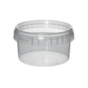 Transparent Plastic Tubs with Tamper Proof Lids - Aromantic UK