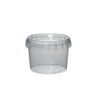 Transparent Plastic Tubs with Tamper Proof Lids - Aromantic UK
